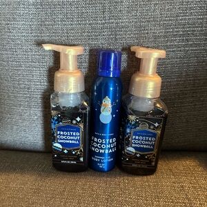 Frosted Coconut Snowball Set